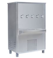 Export Water Cooler DC-150T5 150 USG 5 Tap Stainless Steel